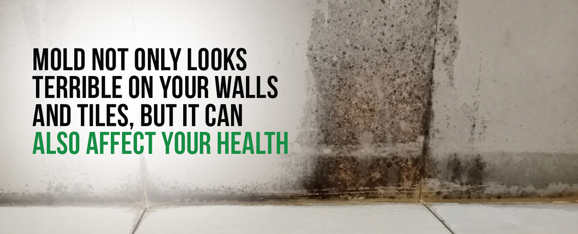 Terrible Looking Walls and Tiles With Mold Stains That Could Affect Your Health