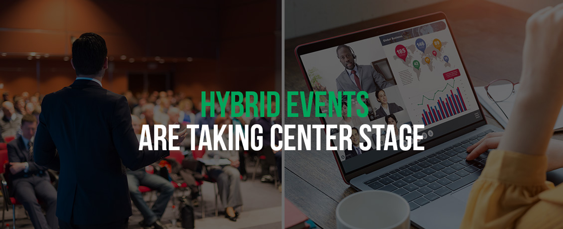 Example of Hybrid Event Allowing Active Participation for Those Attending In-Person and Streaming It Online