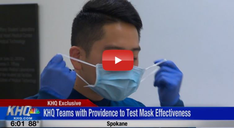 KHQ investigates the effectiveness of wearing a mask versus no mask