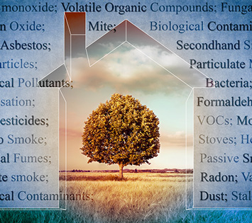 A House With Commonly Found Harmful Odors Such as Radon, Chemicals, and Other Volatile Organic Compounds