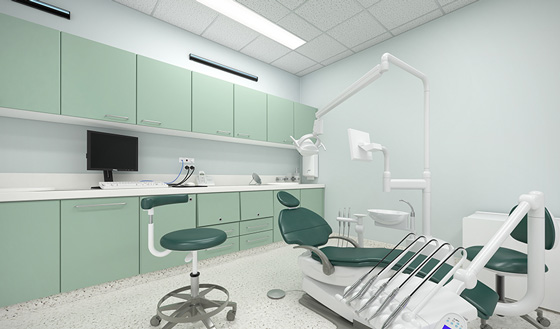 Room with Medical Equipment