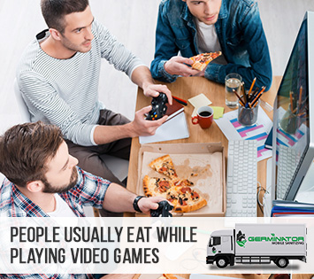 People Usually Eat While Playing Video Games