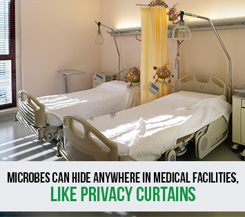 Privacy Curtains Can Help Spread Germs in Medical Facilities