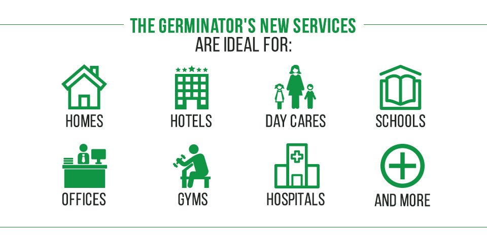 Picture of Facilities Germinator Provides Sanitizing and Disinfecting Services