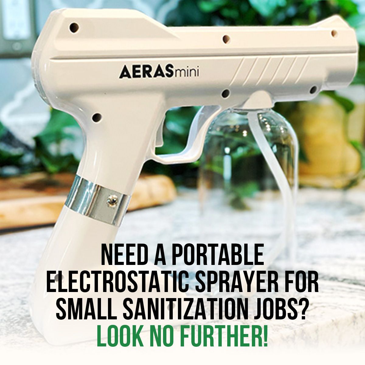 Need a Portable Electrostatic Sprayer for Small Sanitization Jobs? Look No Further