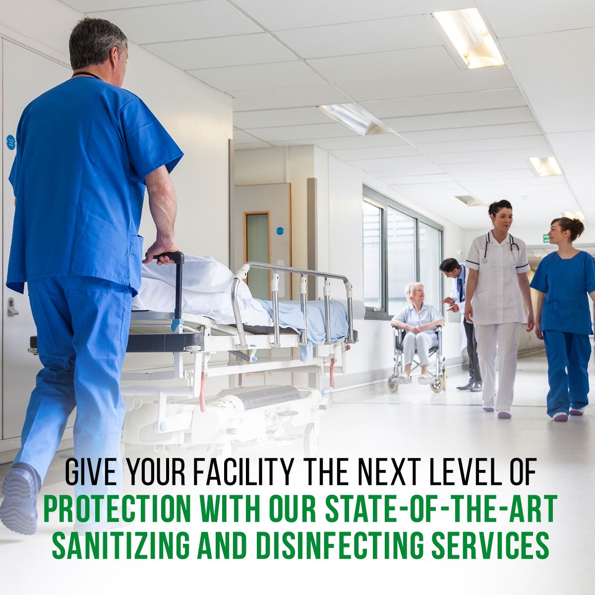 Give Your Facility the Next Level of Protection With Our State-Of-The-Art Sanitizing and Disinfecting Services