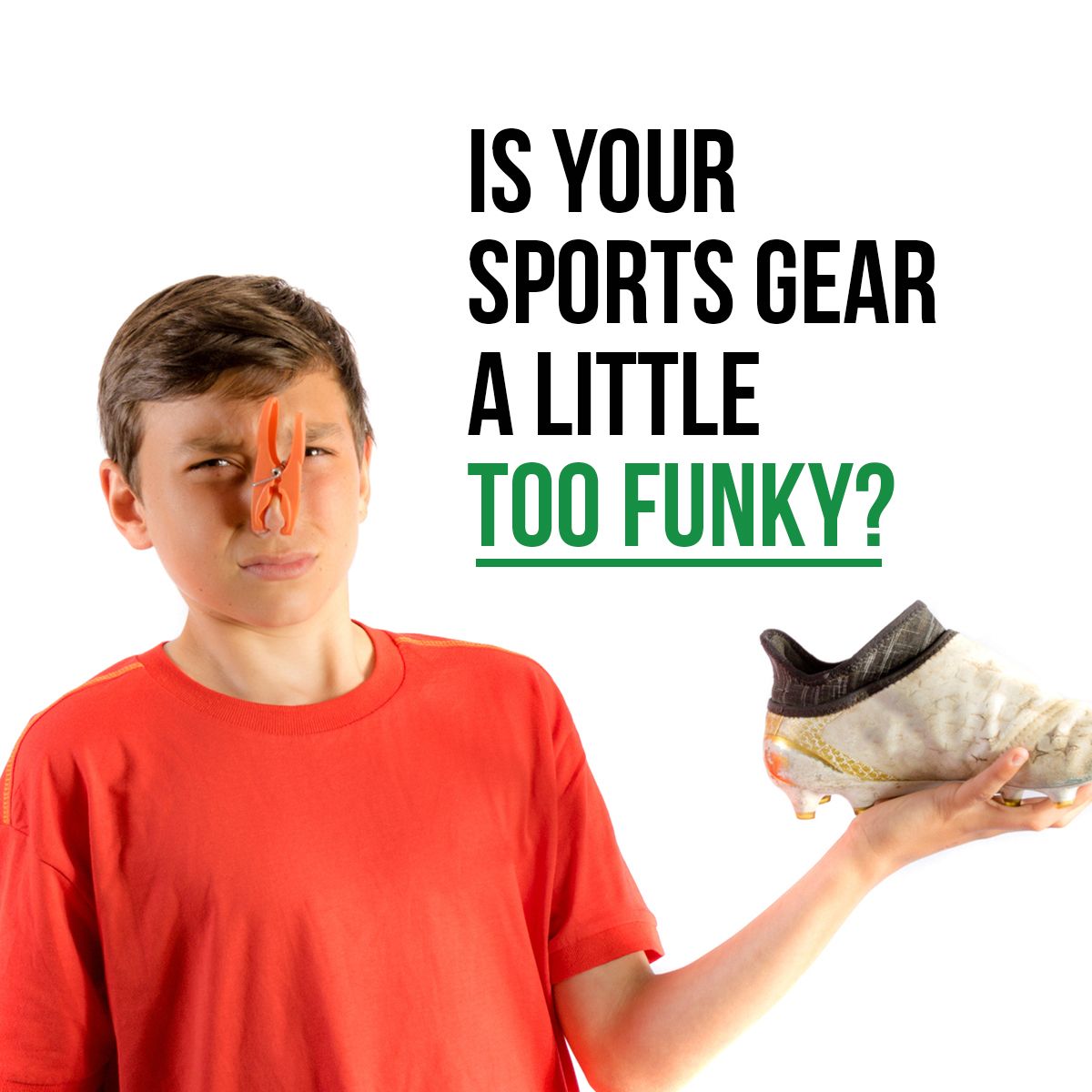 Is Your Sports Gear a Little Too Funky?