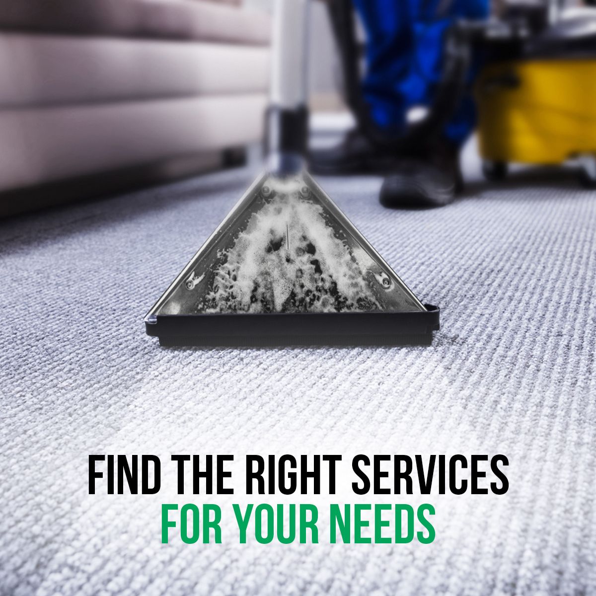 Find the right services for your needs.